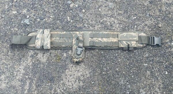 米軍実物 米軍放出品 DFLCS ベルト ABU 憲兵 USAF サバゲー ミリタリー BELT