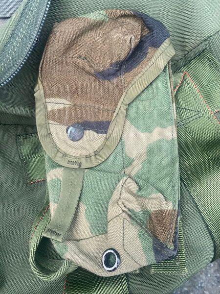 米軍実物 米軍放出品 ウッドランド M4 M16 ダブル マガジン ポーチ WOODLAND 米軍 POUCH