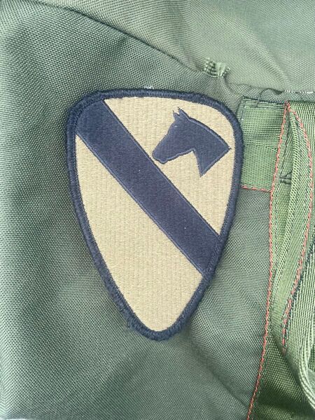 米軍放出品 米軍実物 第1騎兵師団 OEF-CP OCP 部隊章