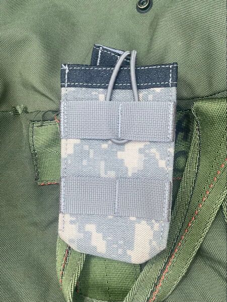 米軍実物 米軍放出品 DBT battle lab UCP ACU ARMY シングル マガジン ポーチ M4 M16 オープン