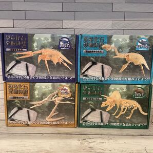 恐竜化石発掘体験キット 4種類 知育玩具