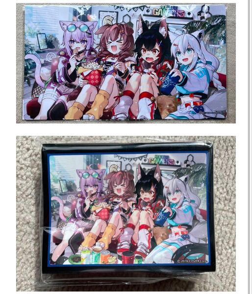 ホロライブゲーマーズ ラバーマット スリーブ プレイマット