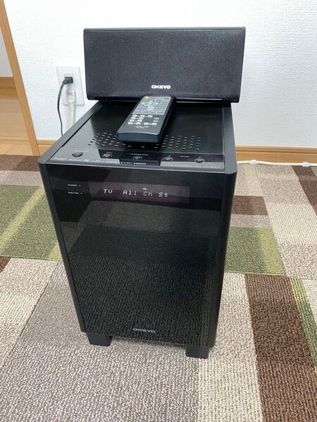 ONKYO HTX-25HDX PAW SUBWOOFER +センタースピーカーデジタルサラウンドシステム GOOD