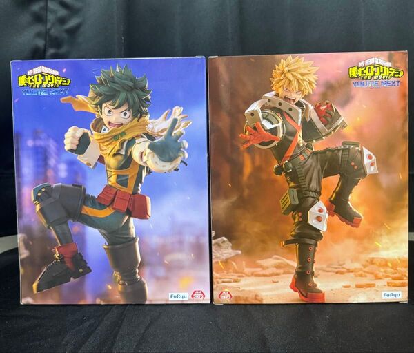 僕のヒーローアカデミア ユアネクスト 緑谷出久 爆豪勝己 Trio-Try-iT フィギュア 未開封品セット