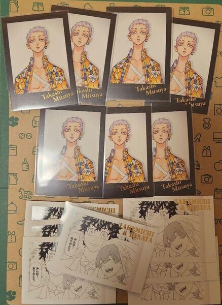 東京リベンジャーズ 東リベ 原画展 新体験展 ぱしゃこれ 三ツ谷隆 花垣武道 他