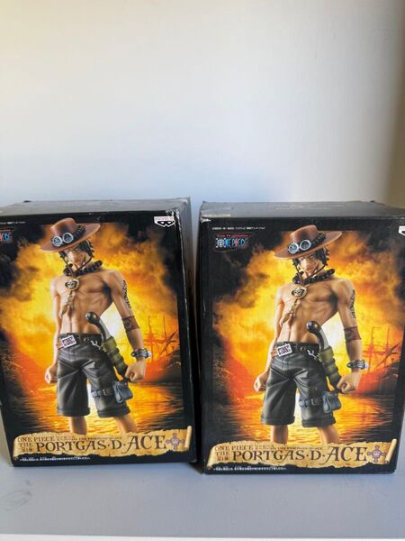 ONE PIECE THE PORTGAS・D・ACE フィギュア 2体セットワンピース エース