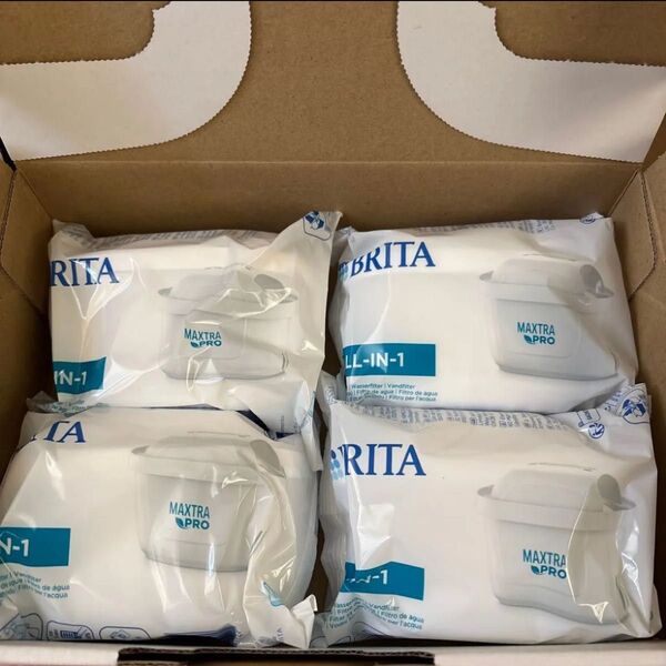 BRITA ブリタ 浄水器 カートリッジ マクストラプロ 4個セット