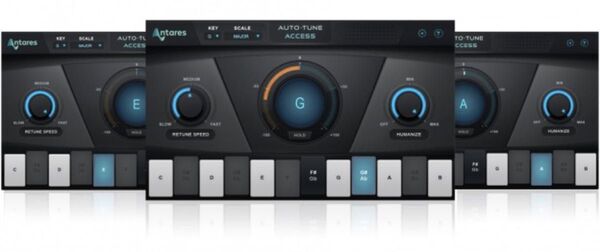 Auto-Tune Access オートチューン アクセス ピッチ補正 Antares ボーカル補正 DTM リアルタイム