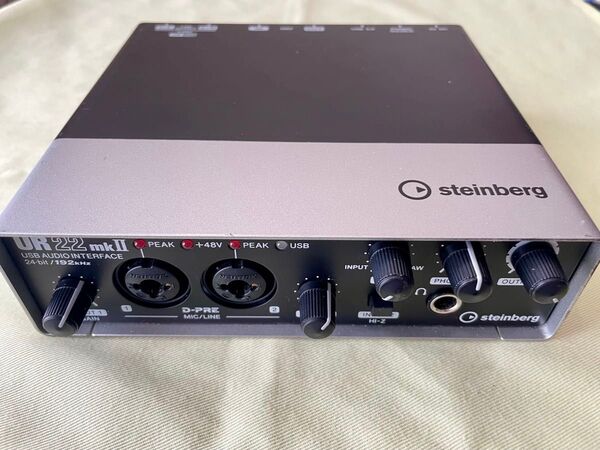 【おまけ付】Steinberg UR22 mkII USBオーディオインターフェイス スタインバーグ