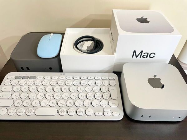 【美品・保証期間内】 Apple M4 Mac mini 2024 アップル マック ミニ SSD256GB メモリ16GB