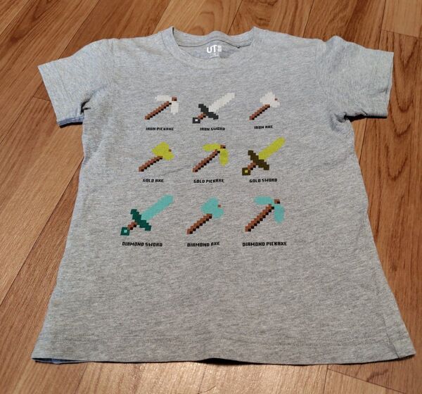 ユニクロ Minecraft 半袖Tシャツ 120cm