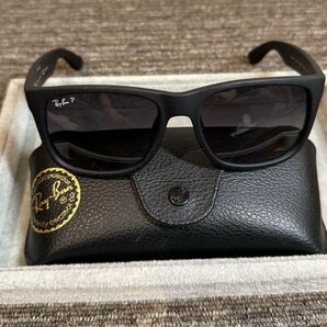 RayBan レイバン サングラスRB4165 Justin ジャスティン 偏光レンズ マットブラック