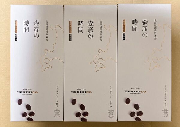 味の素AGF 北海道珈琲 森彦の時間 ドリップコーヒー 森彦ブレンド10g×5袋入 3箱