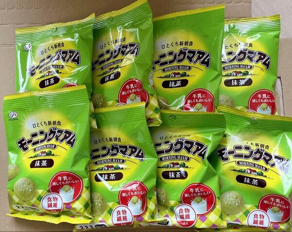 不二家 モーニングマアム 抹茶 50g×8袋