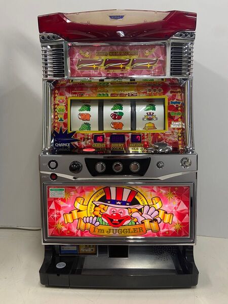 北電子 パチスロ実機 ニューアイムジャグラーEX-KT クリスタルパネル