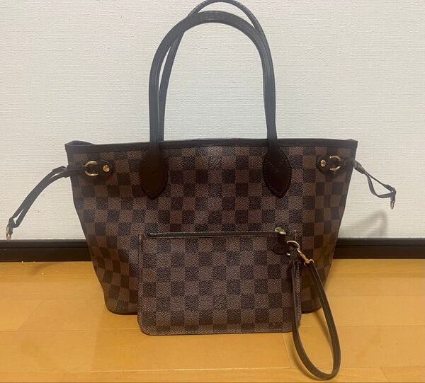 ルイヴィトン ダミエ LOUIS VUITTON トートバッグ ネヴァーフルPM