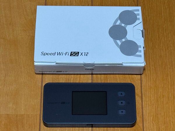 NEC Speed Wi-Fi 5G X12 シャドーブラック