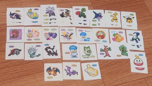ポケモンデコキャラシール 第一パン ポケットモンスター セット売り