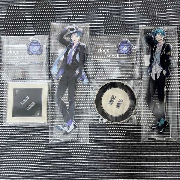 ツイステッドワンダーランド アクリルスタンド 制服 寮服 フロイド アクスタ ツイステ フロイドリーチ 2種セット