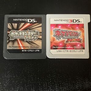 ポケットモンスタープラチナ+ポケットモンスター オメガルビー セット ジャンク