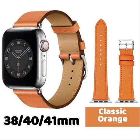 Apple Watch Herms レザーバンド オレンジ 38/40/41mm
