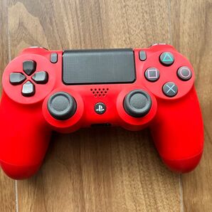 (純正)Sony DualShock 4 コントローラー 赤