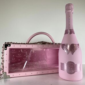 エンジェル シャンパン ドゥミセック ロゼ ピンク レザータイプ