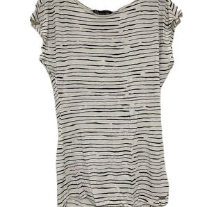 ARMANI EXCHANGE ボーダー柄カットソー レディース