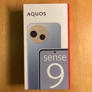 新品 AQUOS sense9 SH-M29 6.1インチ メモリー8GB ストレージ256GB ブルー