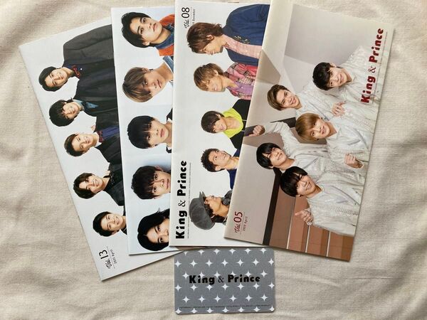 King&Prince/キンプリ FC会報 4冊 会員証