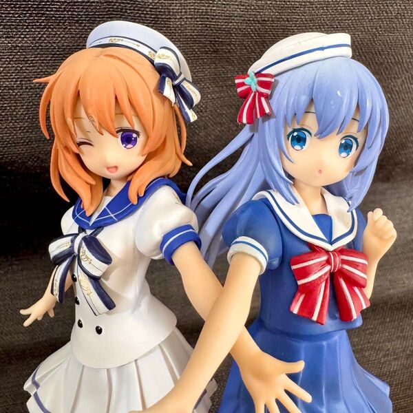 ご注文はうさぎですか ごちうさ スペシャルフィギュア セーラー服 チノ ココア プライズ