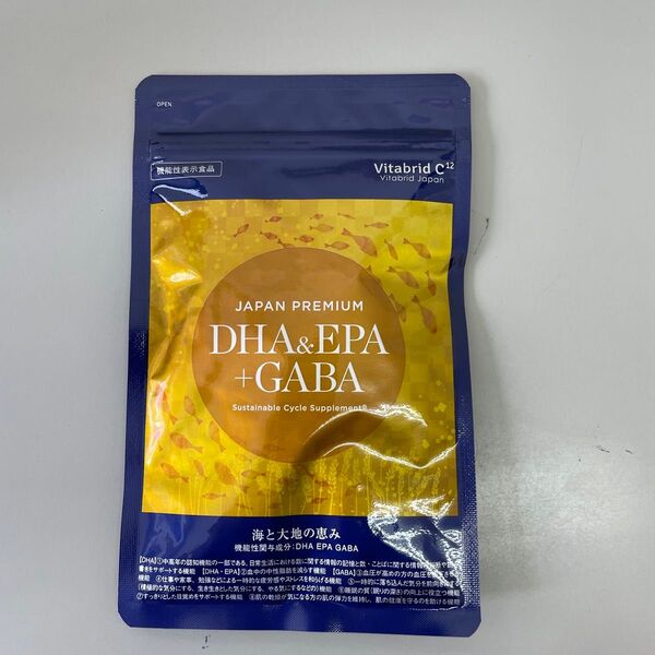 ジャパンプレミアム DHA & EPA+GABA 150粒入り