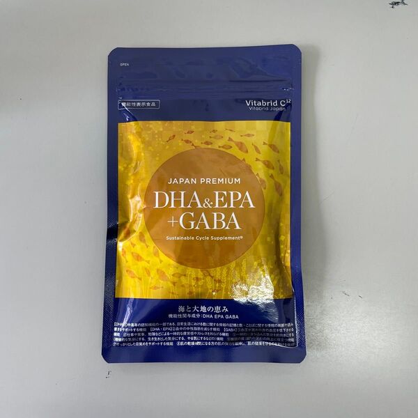 ジャパンプレミアム DHA & EPA+GABA 150粒入り