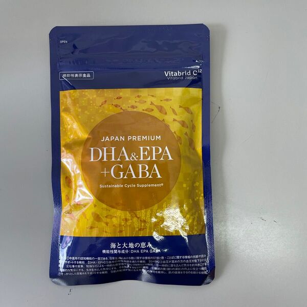 ジャパンプレミアム DHA & EPA+GABA 150粒入り
