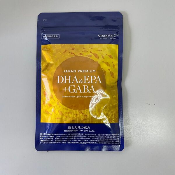 ジャパンプレミアム DHA & EPA+GABA 150粒入り