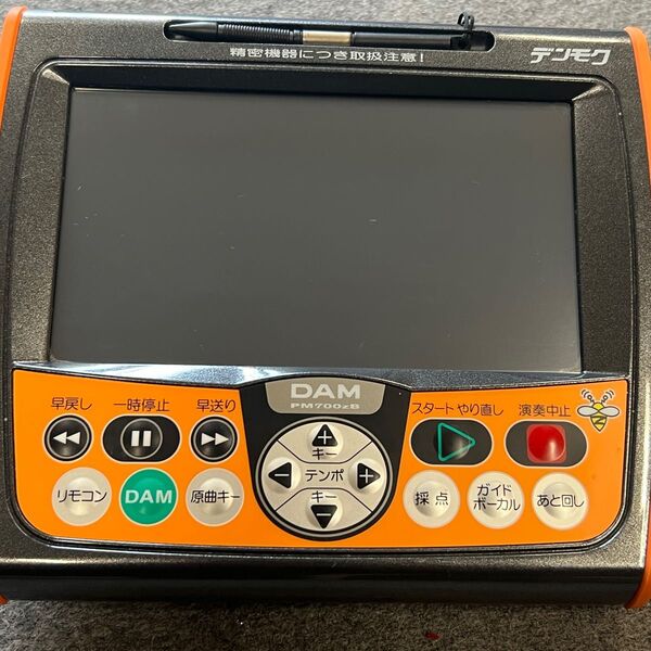 中古 DAM デンモク PM700Zb カラオケ リモコン