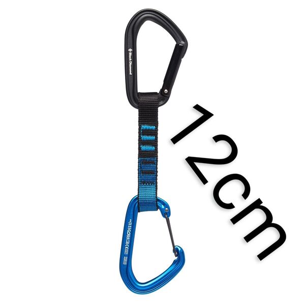 ブラックダイヤモンド ホットフォージハイブリッドクイックドロー ブルー 12cm