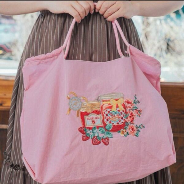 《新品》しまむら 青木美沙子 限定 ショッピングバッグ ジャム エコバッグ
