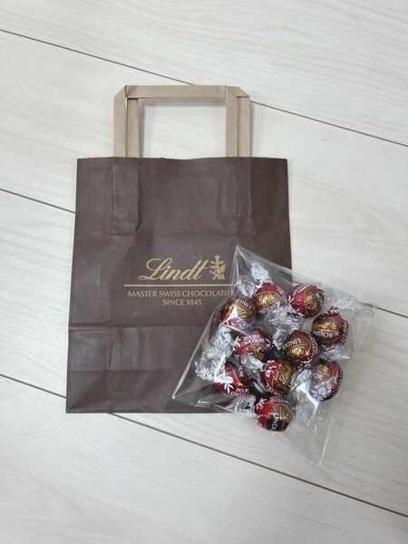 リンツ リンドール チョコレート ダブルチョコレート 10個