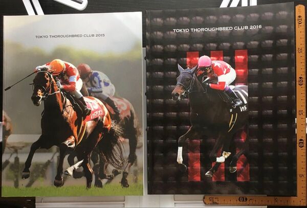募集馬カタログ:【東京サラブレッドクラブ】2015年/2016年 2冊
