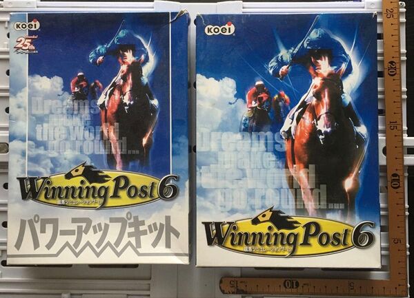 PCゲーム:『ウイニングポスト6』パワーアップキット付き(2008年廉価版)
