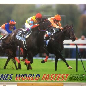 競馬ポスターB2:アグネスワールド 「1999年仏GⅠアベイユ・ド・ロンシャン賞