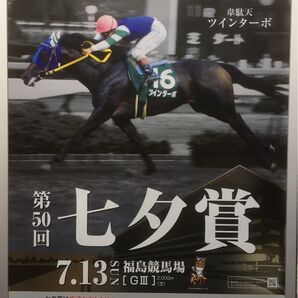 競馬ポスターB1:ツインターボ 「2014年 第50回 七夕賞」