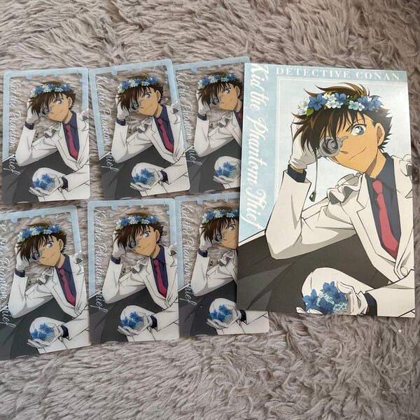 名探偵コナン 花冠 怪盗キッド クリアカード ポスカセット