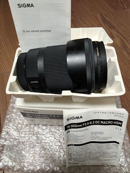 SIGMA 18-300mm F3.5-6.3 DC MACRO キャノン EFマウント