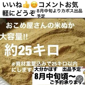 おこめ屋さんの米ぬか(こめぬか・米糠)約25キロ新鮮 全国送料込み米ぬか 米糠 米 ヌカ 肥料 ぬか 完熟堆肥 ぼかし