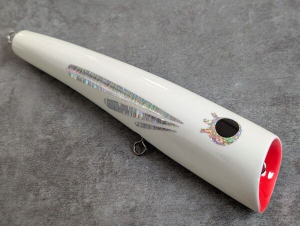 新品 ウッドポッパー 220mm 125g マグロ ヒラマサ キハダ GT ウッドルアー 検 ネイティブワークス ナパーム