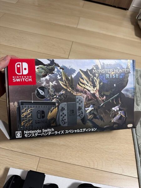 Nintendo Switch モンスターハンターライズ スペシャルエディション + 純正プロコン、microSDカード128GB