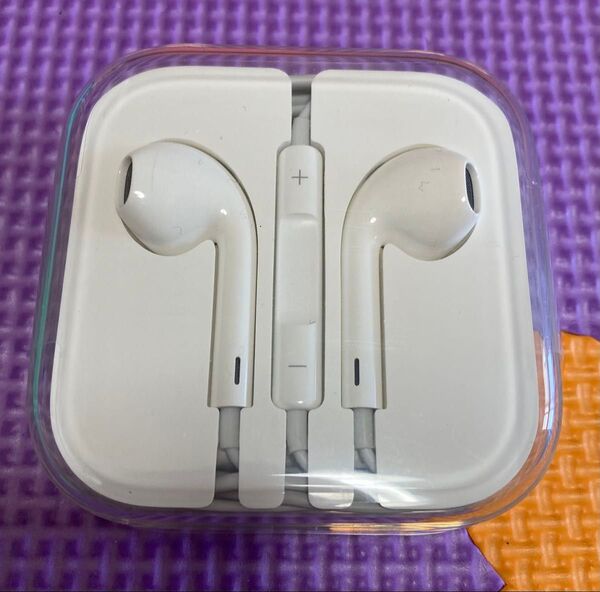新品 動作確認済 iPhone 純正 イヤホン 有線イヤホン Apple