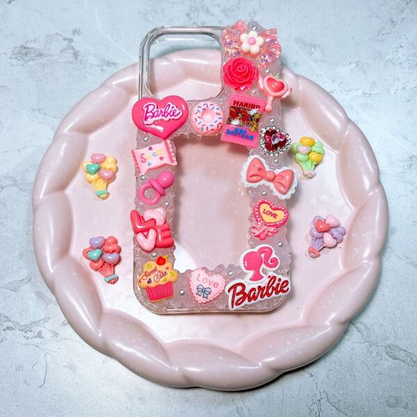 デコ電 Barbie iPhone16proケース